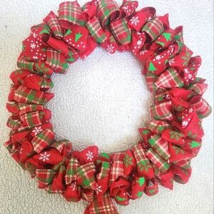 Handmade christmas wreath